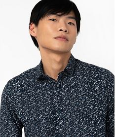 chemise manches longues imprimee homme imprime chemise manches longuesE566701_2