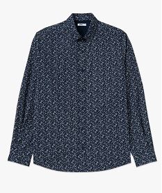 chemise manches longues imprimee homme imprime chemise manches longuesE566701_4