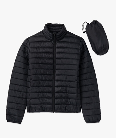 doudoune legere a col montant homme noirE569401_4