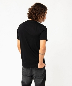 tee-shirt manches courtes imprime homme - iron maiden noir tee-shirtsE575901_3