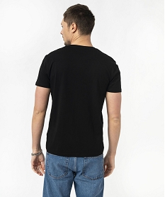 tee-shirt manches courtes imprime graphique homme - hunter x hunter noirE577901_3