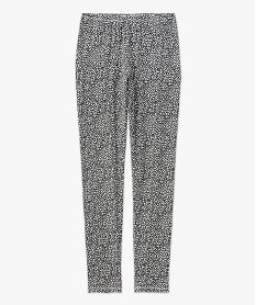 legging imprime en coton extensible femme gris leggings et jeggingsE583401_4