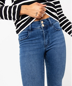 jean skinny push-up femme gris skinnyE589301_2