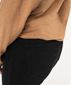 jegging confortable a taille elastique femme noir jeggingE590001_2