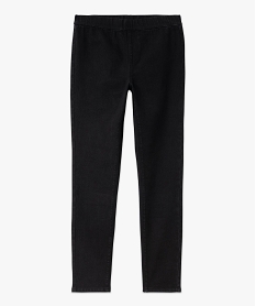 jegging confortable a taille elastique femme noir jeggingE590001_4