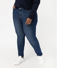 jean regular femme grande taille bleu pantalons et jeansE591001_1