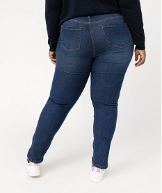 jean regular femme grande taille bleu pantalons et jeansE591001_3