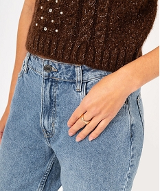 jean mom taille normale femme gris momE591201_2