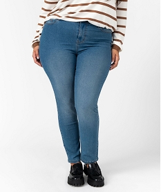 GEMO Jean Regular femme grande taille Bleu