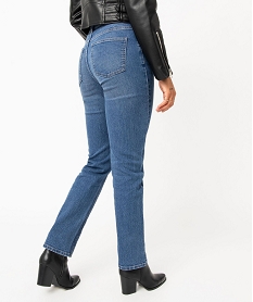 jean regular taille haute femme gris regularE591501_3