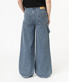 jean wide leg delave femme gris wide legE593201_3