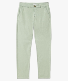 pantalon chino coupe regular femme vert pantalonsE597301_4