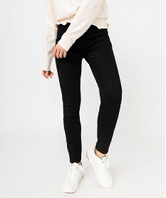  PANTALON NOIR:40288101397-Coton////