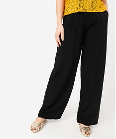 PULL RAYE PANTALON NOIR:40288101419-Viscose////