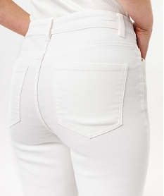jean regular taille haute femme blanc vif pantalonsE599401_2