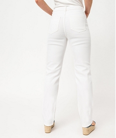 jean regular taille haute femme blanc vif pantalonsE599401_3