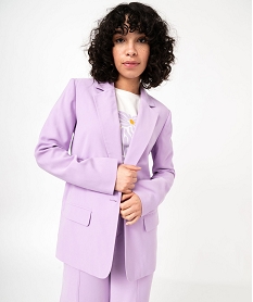 veste tailleur 1 bouton femme violetE605801_2