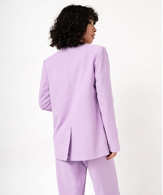 veste tailleur 1 bouton femme violetE605801_3