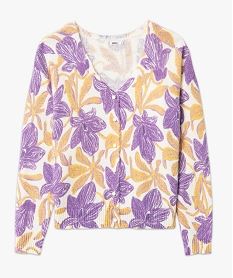 gilet  imprime a petits boutons femme imprime giletsE623401_4