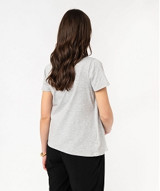 tee-shirt de grossesse et dallaitement a motifs gris t-shirts manches courtesE632701_3