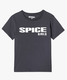 tee-shirt a manches courtes imprime devant et dos femme - spice girls noir t-shirts manches courtesE633901_4