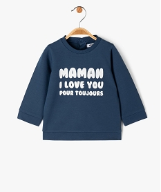 sweat a message bebe garcon bleuE653101_1