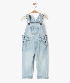 salopette en jean bebe garcon bleu jeansE654201_1