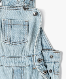 salopette en jean bebe garcon bleu jeansE654201_2