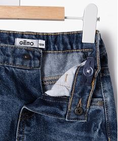 short en jean delave bebe garcon bleu shortsE654601_2