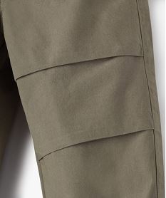 pantalon parachute en toile bebe garcon vert pantalonsE655801_2