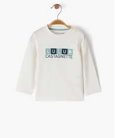 ensemble 2 pieces chemise et tee-shirt bebe garcon - lulucastagnette vert chemisesE660301_2