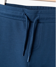 pantalon de jogging leger bebe garcon bleu joggingsE663001_2