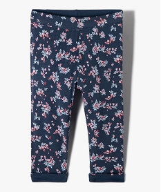 legging reversible bebe fille - lulucastagnette bleu leggingsE675001_4