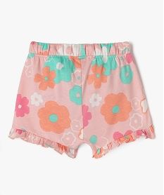 short en coton avec volants bebe fille (lot de 2) rose shortsE677901_3