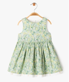 GEMO Robe à paillettes réversible bébé fille vert standard