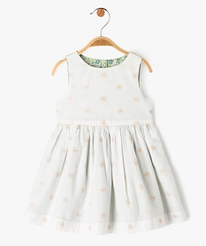 robe a paillettes reversible bebe fille vert robesE683801_2