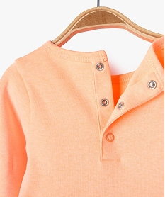 pyjama 2 pieces en jersey de coton motif peche bebe fille orangeE696401_2