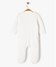 pyjama dors-bien fermeture devant avec motifs exotiques bebe beigeE699701_4