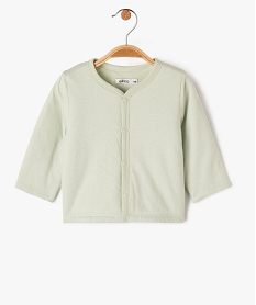 ensemble 2 pieces bebe fille combinaison et gilet vertE702501_4