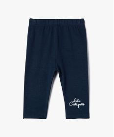 ensemble 2 pieces bebe fille - lulucastagnette blanc ensemblesE702701_2