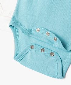 bodies sans manches assortis bebe garcon (lot de 3) bleu body sans manchesE707601_3