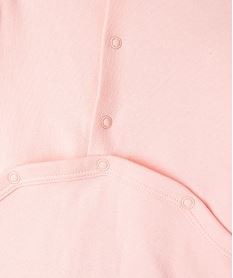 pyjama dors-bien en coton avec volants sur les epaules bebe fille roseE710801_3