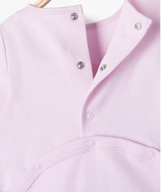 pyjama dors-bien en coton avec motif paillete bebe fille violetE711001_3