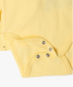 body manches longues et col us bebe (lot de 2) jauneE713001_4