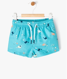 GEMO Short de bain à motifs marins bébé garçon Imprimé
