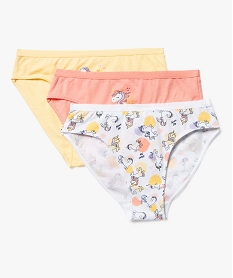 culottes a motifs licornes fille (lot de 3) multicoloreE720001_3