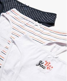 culottes pailletees fille (lot de 3) multicoloreE720101_4