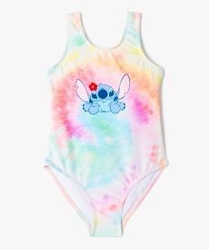 GEMO Maillot de bain 1 pièce avec motif Stitch fille - Disney Rose