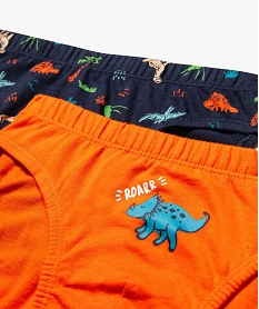 slips avec motifs dinosaures garcon (lot de 3) multicoloreE725001_2