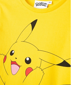 pyjashort bicolore avec motif pikachu - pokemon jauneE726701_3